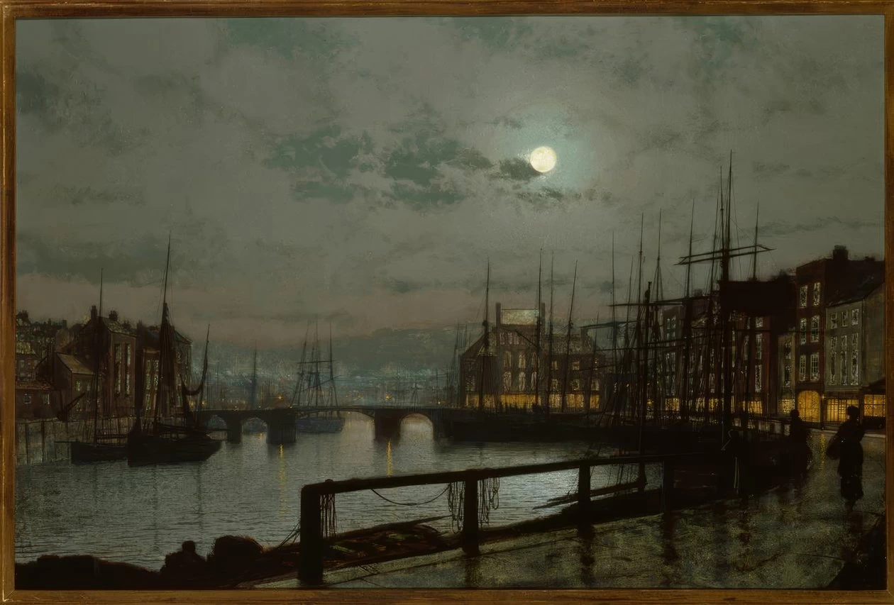 Whitby di J.A. Grimshaw, 1883